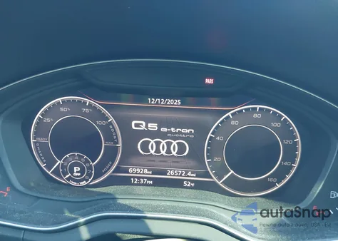 2020 Audi Q5 Premium Plus 55 Tfsi E Quattro S Tronic from USA, damaged, VIN WA1E2AFY1L2044286